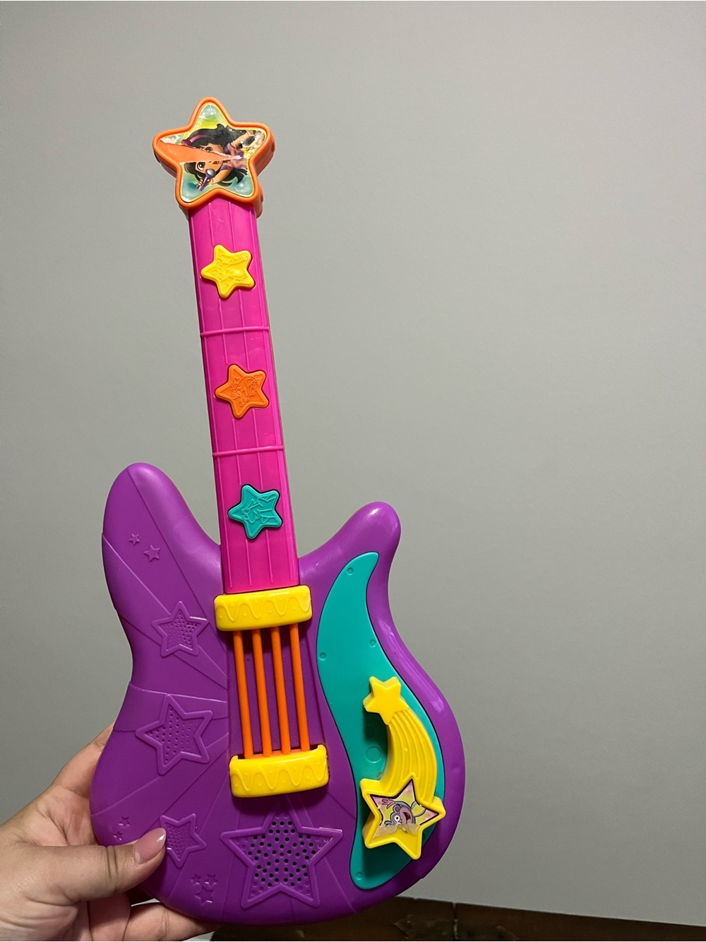 2012 Dora the Explorer Singing Star Guitar Kids Toy- Tested & Works